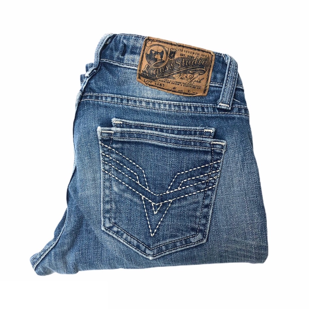 Vigoss Studio The Dublin Skinny Distressed Jeans
